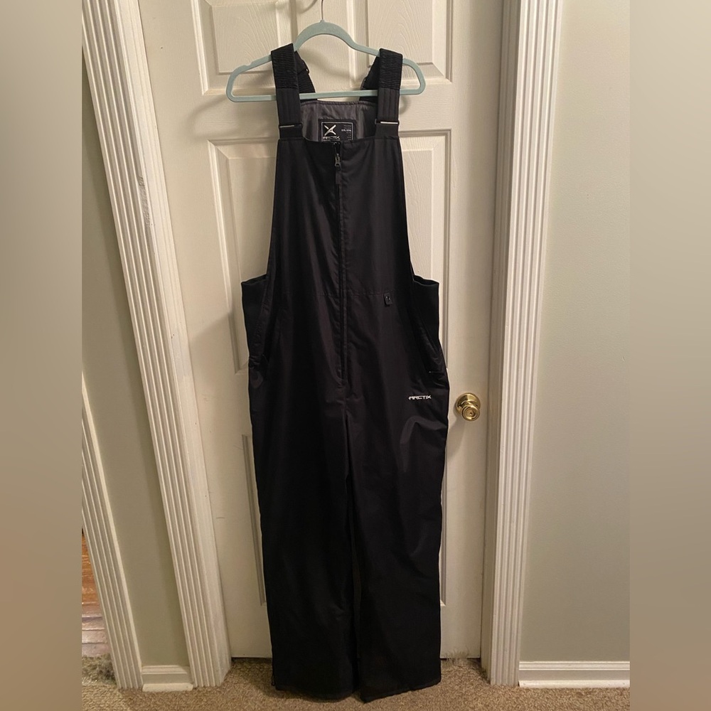 Arctix Black Insulated Bib Overalls